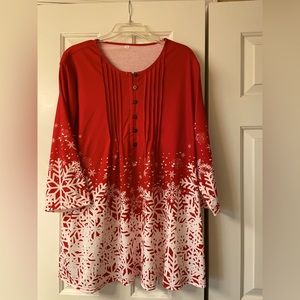 Holiday season Tops Red&white & Black & white fun